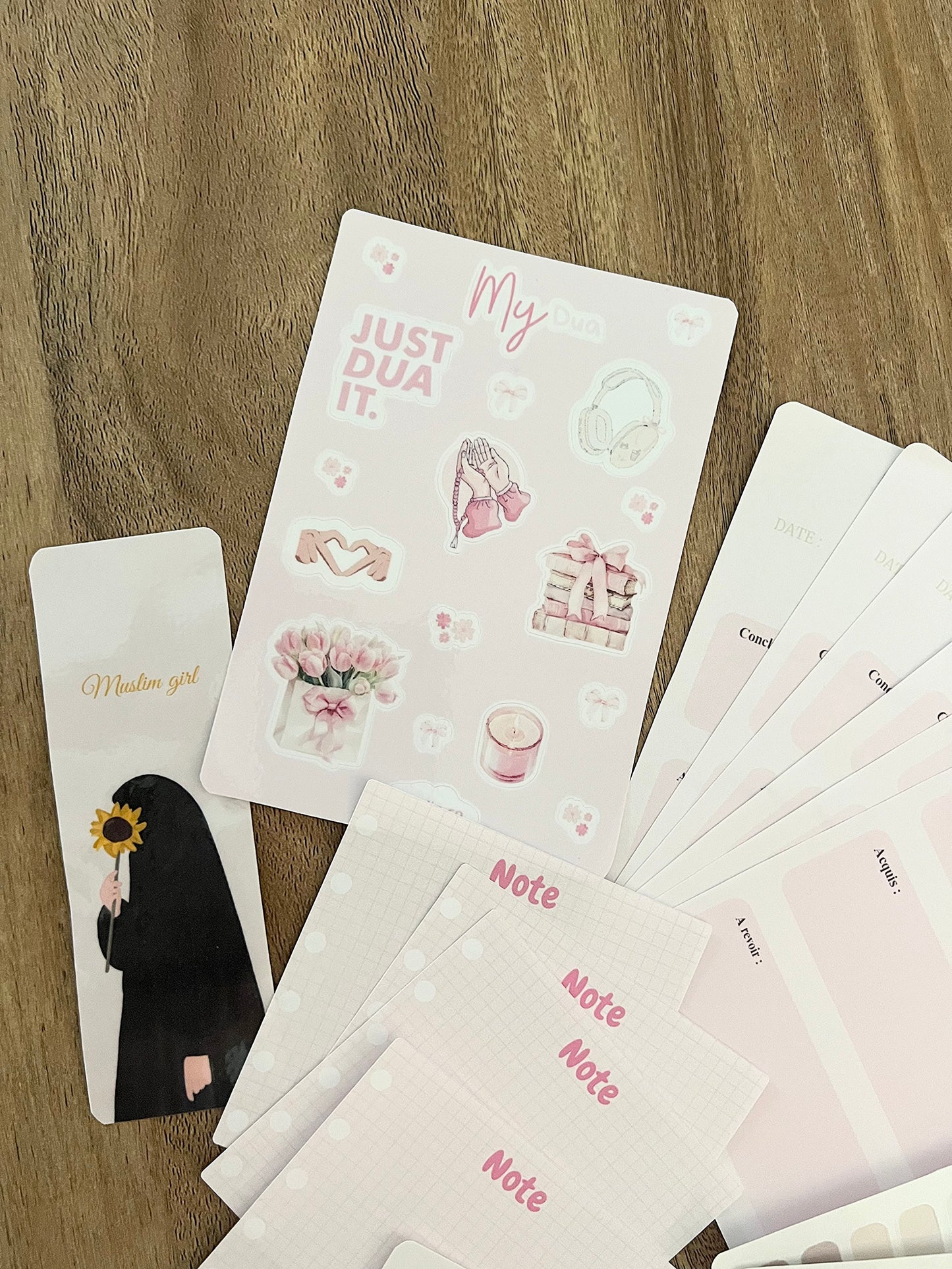 Kit de papeterie pour cours / apprentissage