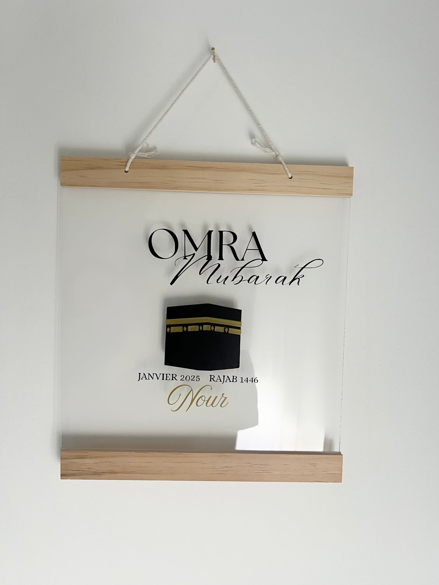 Pexiglasse bois Omra